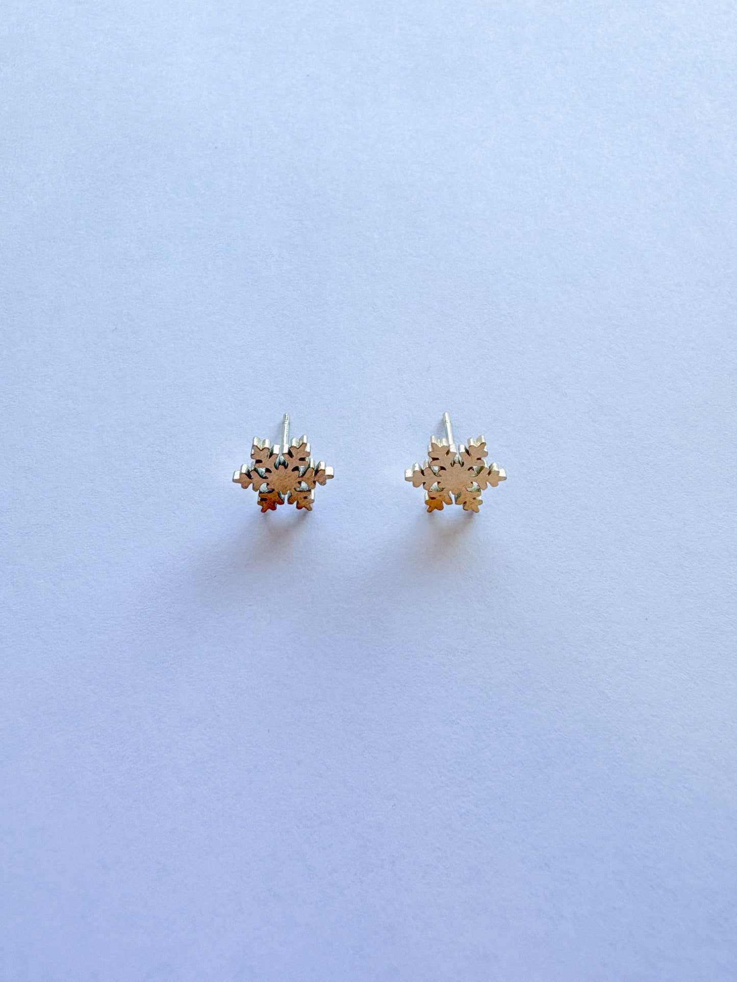 Snowflake earrings❄️