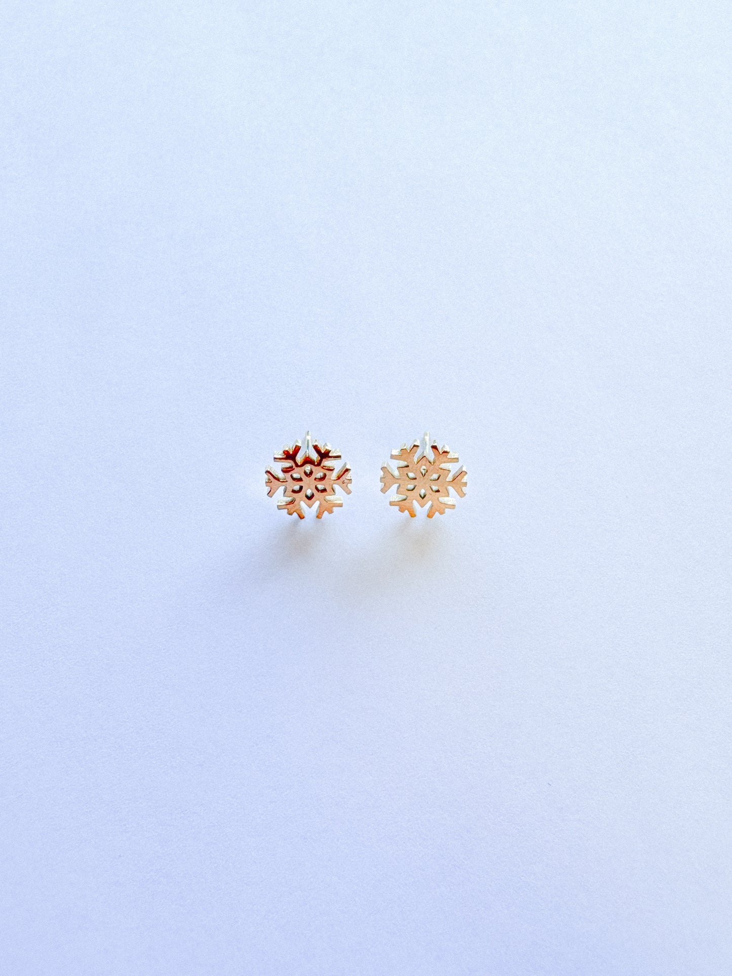 Snowflake earrings❄️