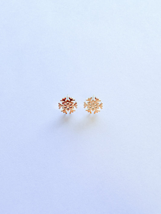 Snowflake earrings❄️